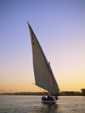 Felucca on the Nile  Luxor  Egypt