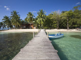 Carenero Island Beach and Pier  Bocas Del Toro Province  Panama