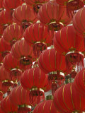 Red Lanterns on Boai Lu  Old Town  Dali  Yunnan Province  China