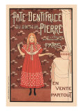 Pate Dentifrice du Docteur Pierre  c1894