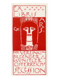 Ex Libris  Secession Cover of Ver Sacrum  c1902