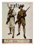 Leslie's Magazine: Too Proud to Fight  c1917