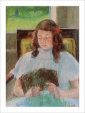 Young Girl Reading