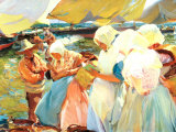 Valencian Women on the Beach