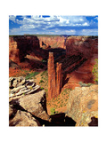 Spider Rock  Canyon De Chelly Arizona