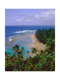 View Of Kee-E Beach  Kauai  Hawaii