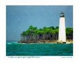 Cape St George Lighthouse  Little St George Island  Florida
