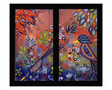 An Enchanted Garden Diptych