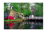 Spring Scene At The Griggstown Bridge  New Jersey