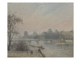 La Seine et le Louvre