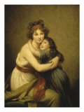 Madame Vigée-Le Brun et sa fille  Jeanne-Lucie  dite Julie (1780-1819)