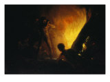 Savages around a Fire