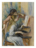 Jeunes filles au piano