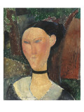 Femme au ruban de velours