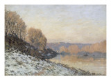 La neige à Port-Marly  gelée blanche (1872)