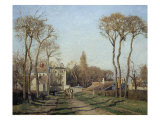 Entering the Voisins Village  1872