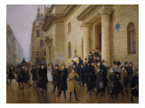 The Exit of the Students from the Condorcet Lyceum  1903