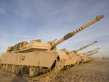 M1 Abrams Tanks at Camp Warhorse