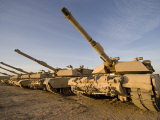 M1 Abrams Tanks at Camp Warhorse