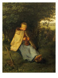 Shepherdess Knitting