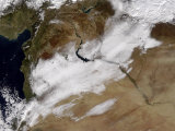 Snow in Syria