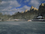 Central Park's Boat Pond  Iced over in Mid-Winter  Boat Pond  Central Park  New York  New York