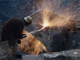 Destruction of a Steel Mill in Pittsburgh  Pittsburgh