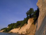 Clay Cliffs on the Shore of Ruegen Island