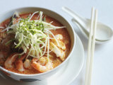 Laksa  a Popular Spicy Noodle Soup Which Is a Mix of Chinese and Malay  Singapore