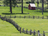 Red Barn on Highway 160 Near Pagosa Peak  Pagosa Springs  Colorado
