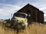 Close View of an Abandoned Pick-Up Truck  Marysville  Montana
