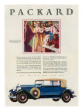 Packard  Magazine Advertisement  USA  1929