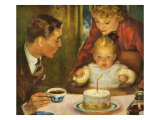 Baby's First Birthday  Magazine Advertisement   USA  1950