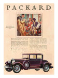 Packard  Magazine Advertisement  USA  1929