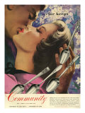Community Cutlery  Magazine Advertisement  USA  1951