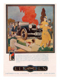 Lincoln  Magazine Advertisement  USA  1929