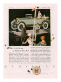 Cadillac  Magazine Advertisement  USA  1925