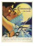 Community Cutlery  Magazine Advertisement  USA  1952