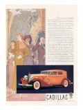 Cadillac  Magazine Advertisement  USA  1933