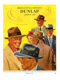Dunlap  Magazine Advertisement  USA  1950