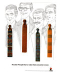 Rooster Ties  Magazine Advertisement  USA  1960