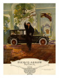 Pierce-Arrow  Magazine Advertisement  USA  1920
