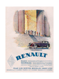 Renault  Magazine Advertisement  USA  1930