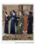Vogue Pattern Book  Magazine Plate  UK  1930