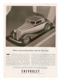 Chevrolet  Magazine Advertisement  USA  1933