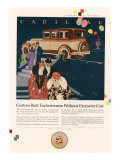 Cadillac  Magazine Advertisement  USA  1925