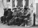 Men on a Bench in Saint Tropez