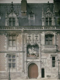 The Main Entrance of the Castle of Blois  with the Equestrian Statue of Louis Xii