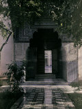 Entrance to the Bahia Palace  Marrakech