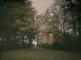 The Castle of White Queen  in the Forest of Chantilly Castle